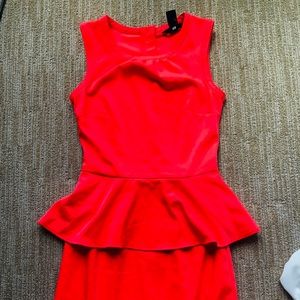 H&M peplum sleeveless dress